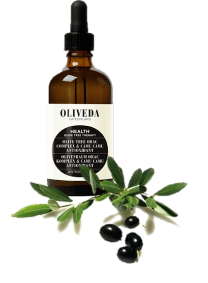 Olivenblatt-Extrakt mit Camu-Camu Körperkraft tanken mit dem Olivenblatt und Camu-Camu