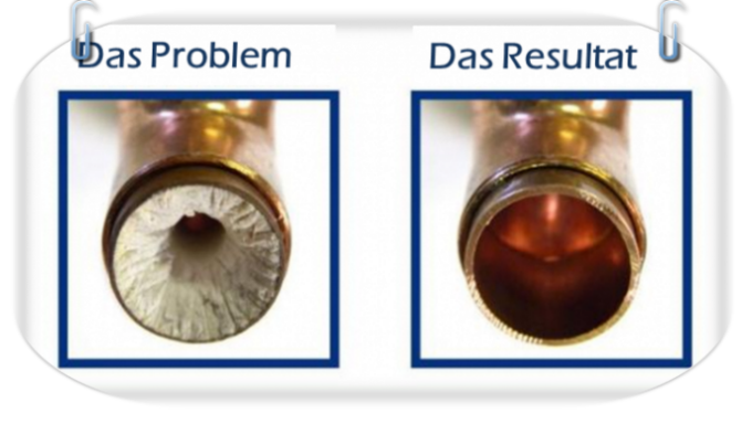 Beseitigung von Kalk
