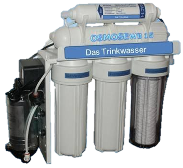 Osmose-Filterstation WB15 mit Boosterpumpe
